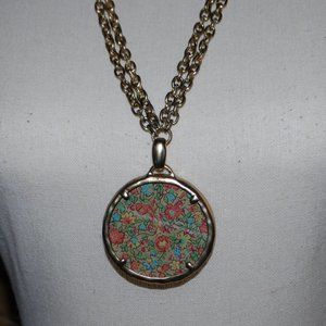 NWT Patricia Nash Nicolina Reversible Necklace in Coral Bloom (MATCHING ITEMS)